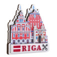 Ledusskapja magnēts Rīga Melngalvju nams